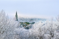 Paysage eneigé